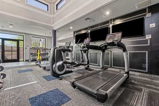 Community Gym at Lux Apartments, Brooklyn Center