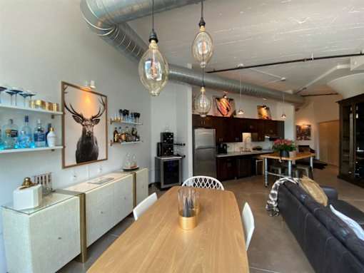 Dining And Kitchen at Gurley Lofts, Minneapolis, MN