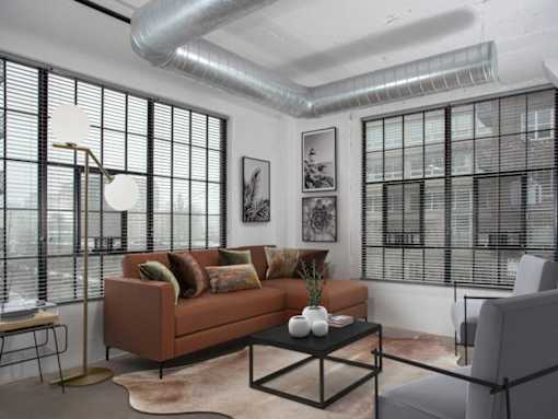 Living Room at Gurley Lofts, Minnesota, 55401