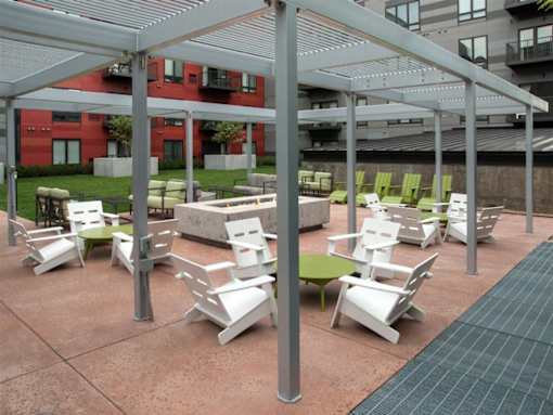 Outdoor Seating Area at Third North Apartments, Minneapolis, MN