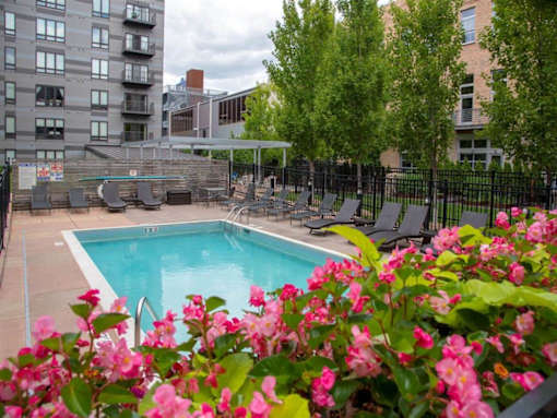 Pool at Third North Apartments, Minneapolis