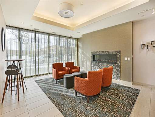 Fireplace Living at Third North Apartments, Minneapolis, MN 55401