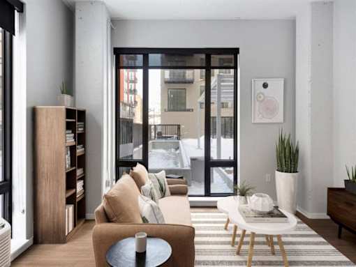 Large Living Room at Viridium Apartments, Minneapolis, 55401 