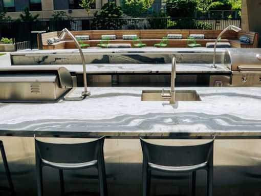 Grill Stations at Viridium Apartments, Minnesota, 55401