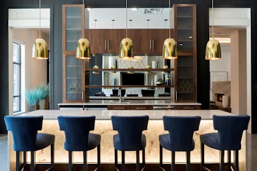 Clubroom with Catering Kitchen at The Shoreham, Minnesota