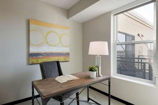 Separate Study Area at The Shoreham, St. Louis Park, 55416