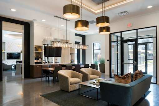 Community Clubhouse at The Shoreham, St. Louis Park