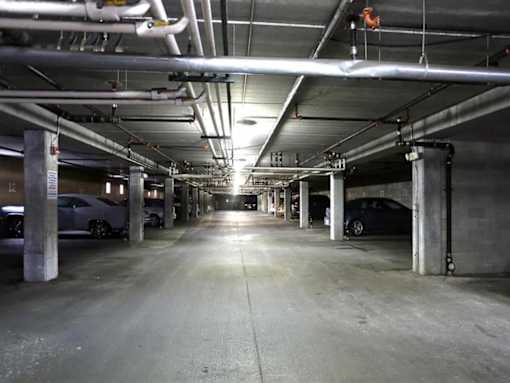 Underground Parking at Joseph's Pointe at Upper Landing Apartments, St. Paul, MN, 55102