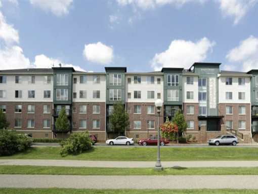 Exterior of Apartment Building at Joseph's Pointe at Upper Landing Apartments, St. Paul, 55102