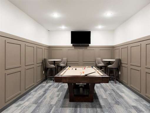 Pool Table at The Barnum Apartments, White Bear Lake, MN,  55110