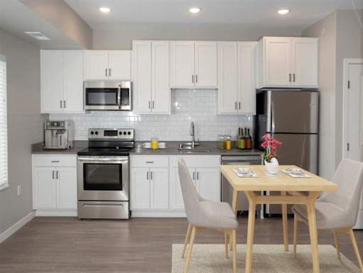 Open Kitchen at The Barnum Apartments, Minnesota, 55110