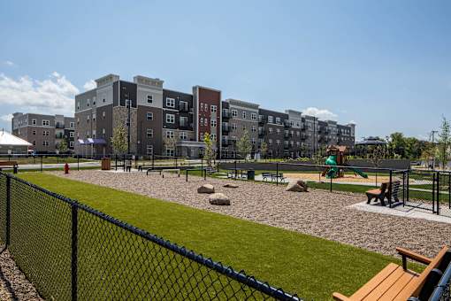 A playground at The Edison at Woodbury, Woodbury, MN