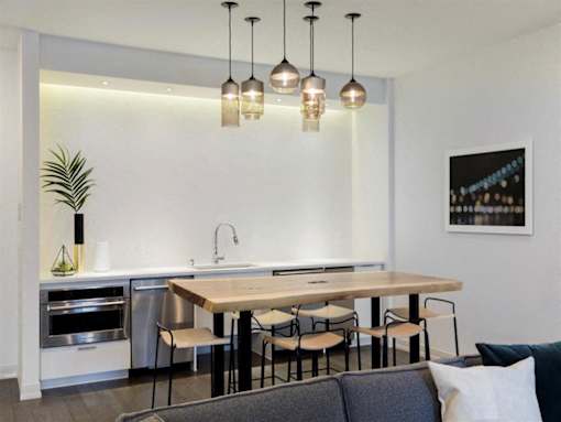 Eat-In Kitchen Table at The M on Hennepin, Minneapolis, 55414