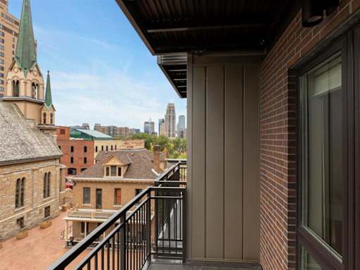Large windows at The M on Hennepin, Minneapolis, MN, 55414