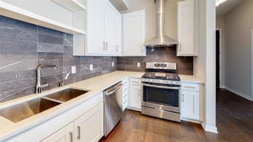 Modern Kitchen at The M on Hennepin, Minnesota, 55414
