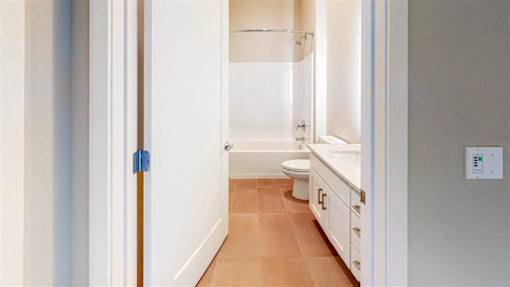 Spa Inspired Bathroom at The M on Hennepin, Minneapolis, MN, 55414