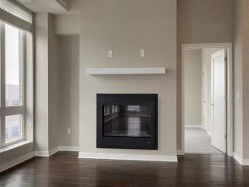 Living Area Fireplace at The M on Hennepin, Minneapolis