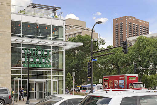 A Whole Foods Market is seen in the image.
