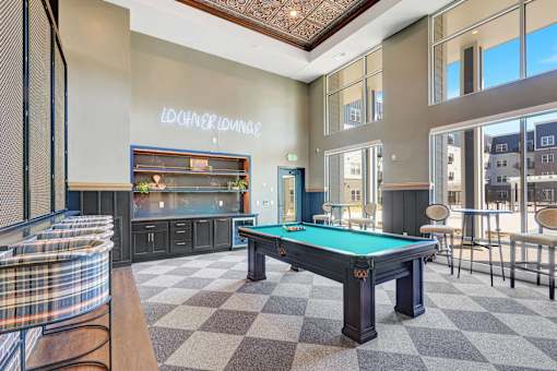Pool Table at Lochner Apartments, Minnesota, 55110