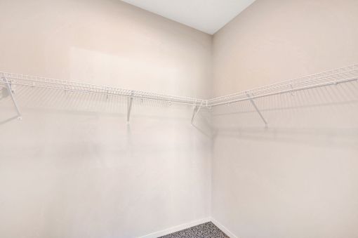 A white wall with a white shelf on it at Soul Apartments, St. Paul, Minnesota