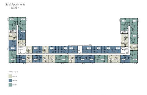 Floorplan Level 4 at Soul Apartments, St. Paul, Minnesota
