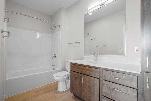 Bathroom With Bathtub at Croft at Rosecott, Rosemount, MN 55068