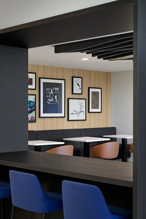Dining Area at Peregrine Apartments, Minnesota