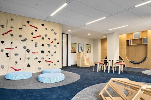 Children's Playroom at Peregrine Apartments, Minneapolis, Minnesota