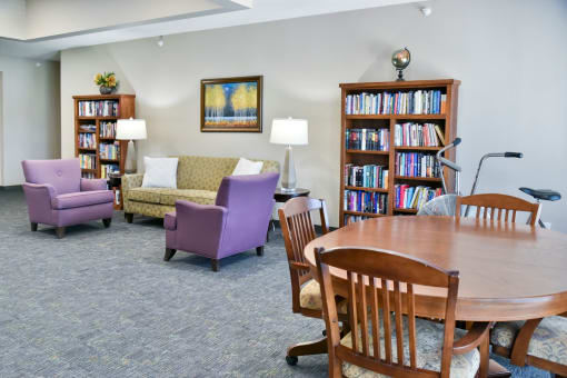 seating, library