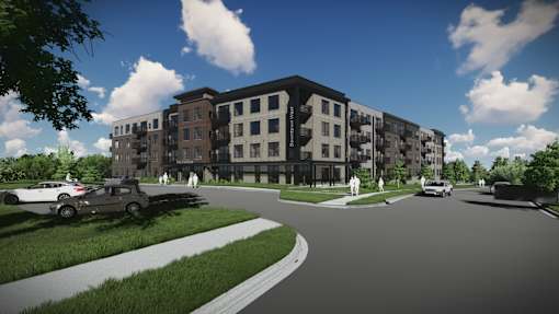Building at Olivine Apartments, Victoria, MN