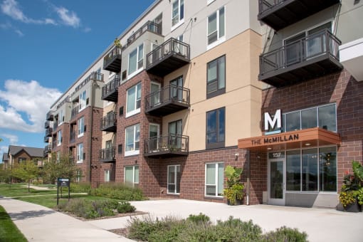 Exterior view of the Entrance of The McMillan