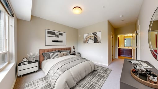 Master Bedroom at The Morrison, Rosemount