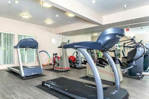 A Gym With Treadmills at Atrium Garden Apartment Homes, LLC, San Jose, CA