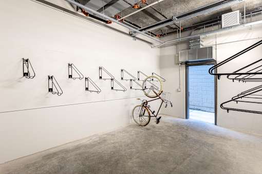 Bike Storage at 888 Fourth Street Apartments, LLC, California