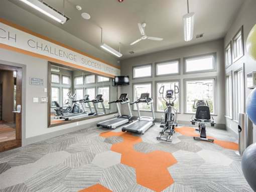 the gym