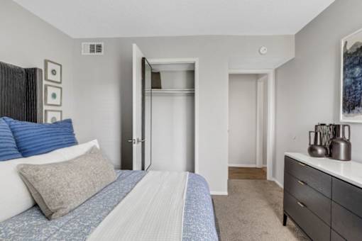 Bedroom With Closet at The Beacon, Alabama, 35816