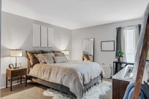 Bedroom Interior at The Beacon, Huntsville, 35816