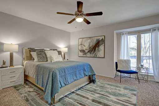 Spacious Bedroom at Latitude 2976, Houston Texas