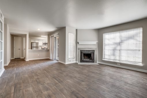 Unfurnished Living Area at Infinity on the Mark, Texas