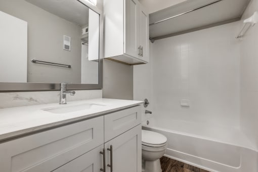 Bathroom With Bathtub at Infinity on the Mark, Dallas, Texas