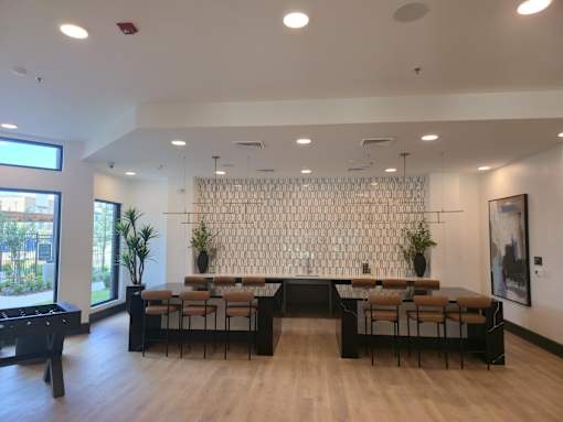 Clubroom Kitchen at Arden at Corinth, Corinth