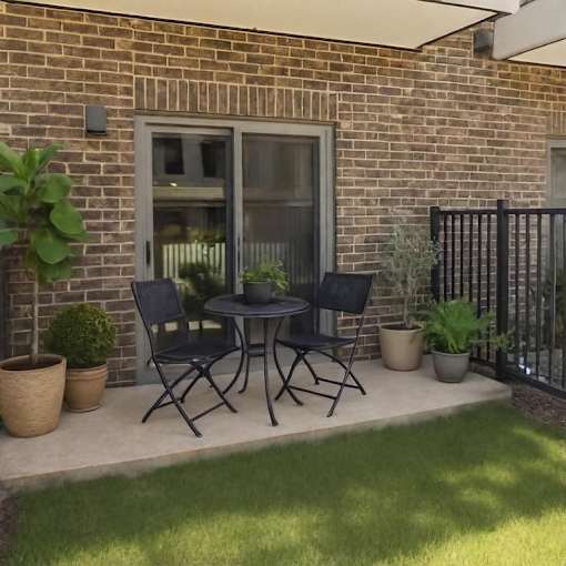 Patio Setup at Arden at Corinth, Corinth, 76210