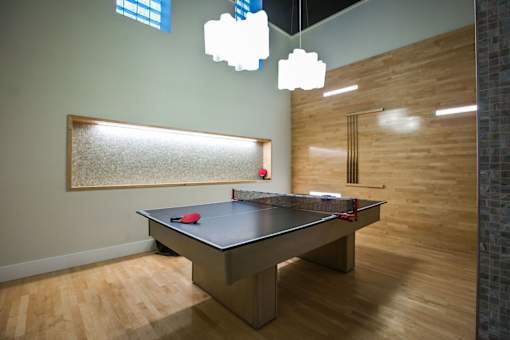 Ping Pong Table at 'The Metropolis', New York, 10017