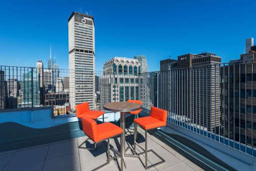 Rooftop Chairs at 'The Metropolis', New York, NY 