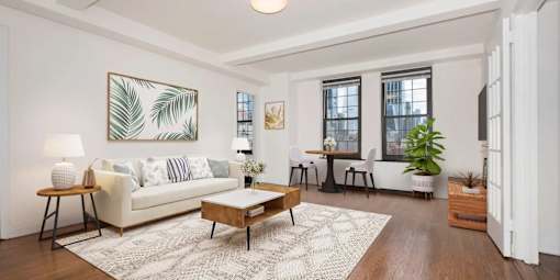 Living Room at London Terrace Gardens, New York, NY 10011 