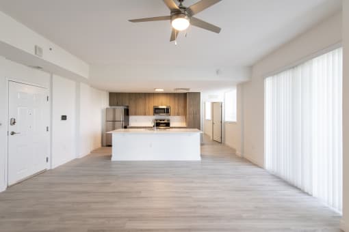 Solaris Apartment Homes_LivingRoomKitchen