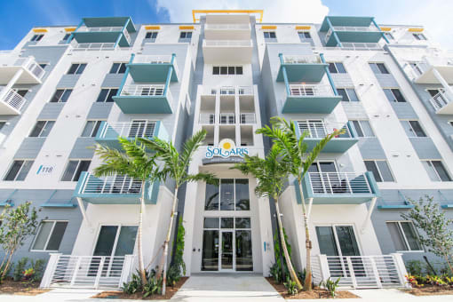 the building in which the apartment is located