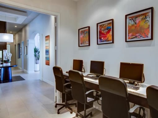 Captiva Cove_Office Space in Clubhouse