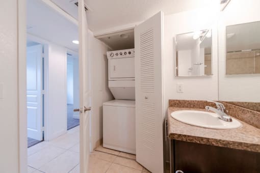 Regency Interior Washer Dryer