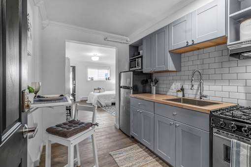 Kitchen Area Studio Apartment